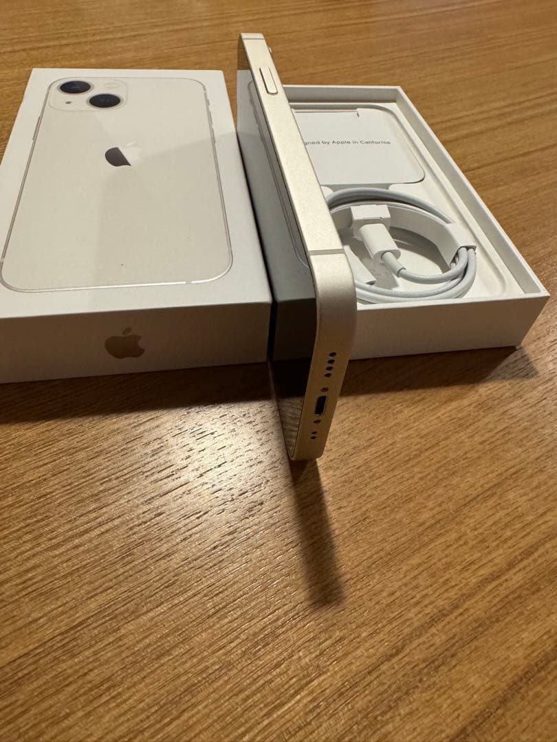 【美品】iPhone13 mini 256GB スターライト おまけ付き
