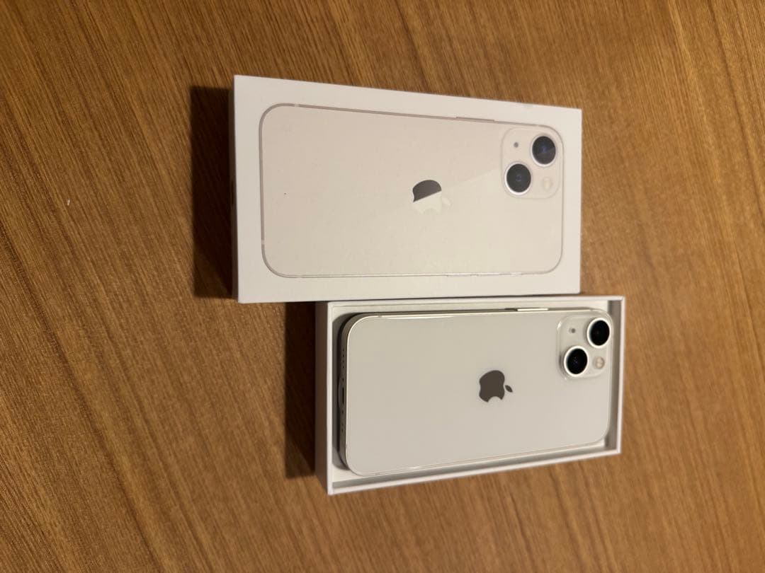 【美品】iPhone13 mini 256GB スターライト おまけ付き