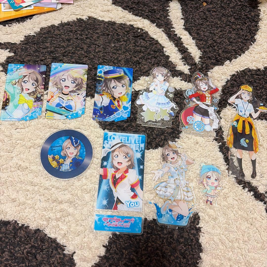 ラブライブサンシャイン 渡辺曜 アクリルスタンドセット