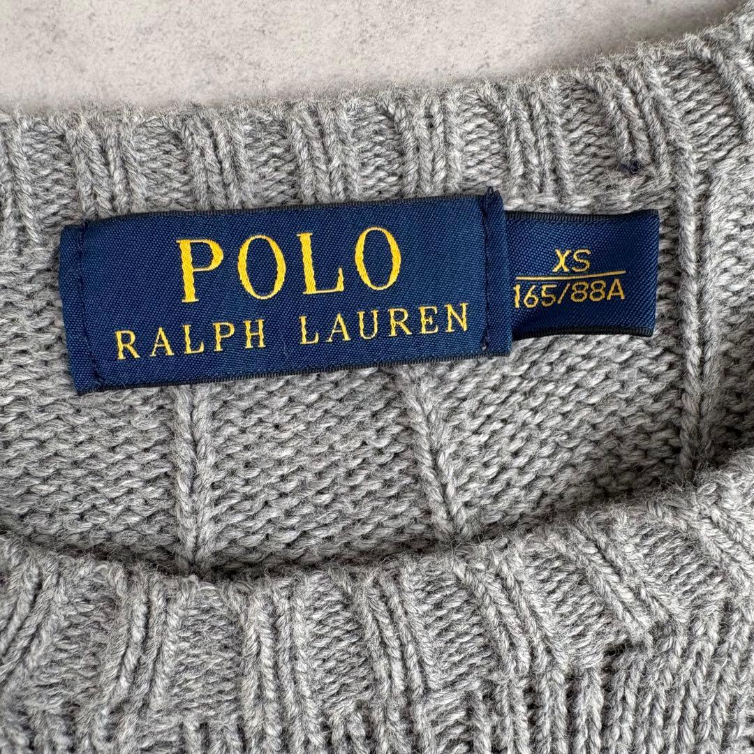 人気 Polo Ralph Lauren ケーブルニット セーター XS