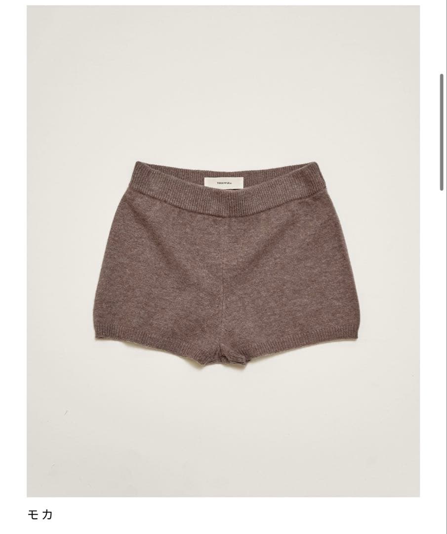 TODAYFUll モカ ショートパンツ