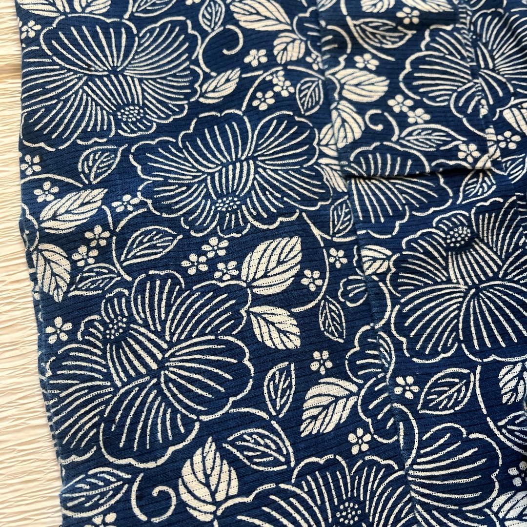 綿絽の上等な浴衣、お着物　ゆったりサイズ