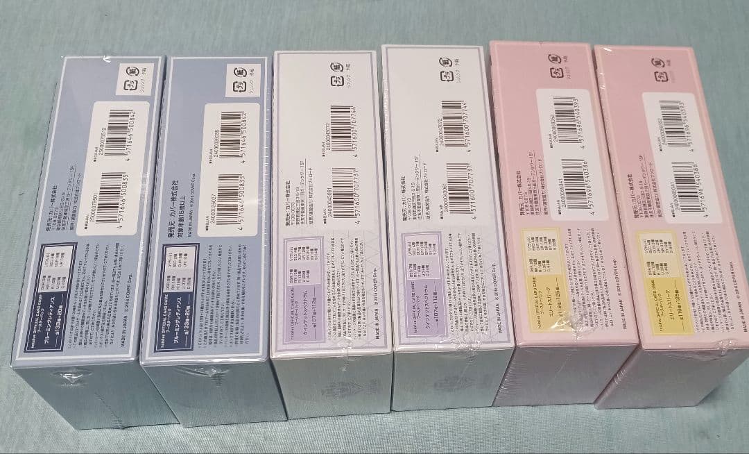 新品未開封 ホロライブカードゲーム3種セット 各2BOXシュリンク付き