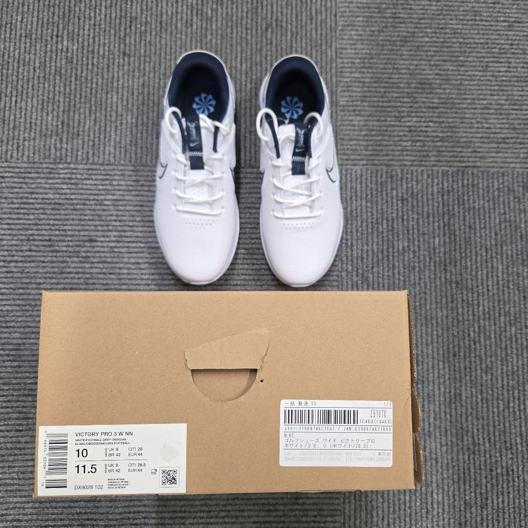 [新品]NIKE Victory Pro 3 ゴルフシューズ 10