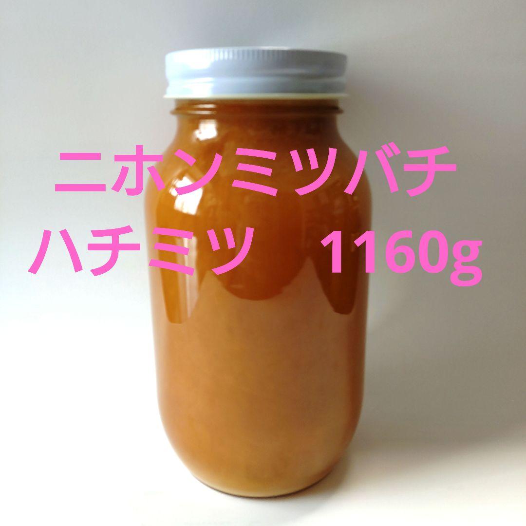 ★超希少★　ニホンミツバチ　蜂蜜　ハチミツ　信州産　非加熱　1160g