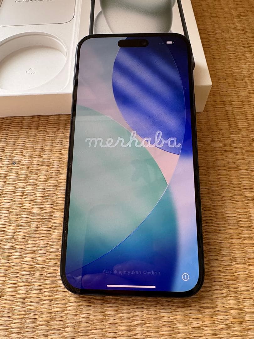 iPhone15 plus 128GB&PITAKAケース