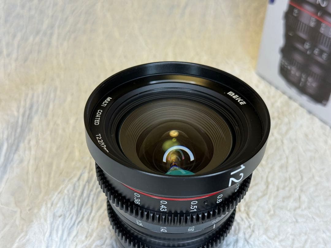 メル42402 　MEIKE シネレンズ12mm 25mm T/2.2