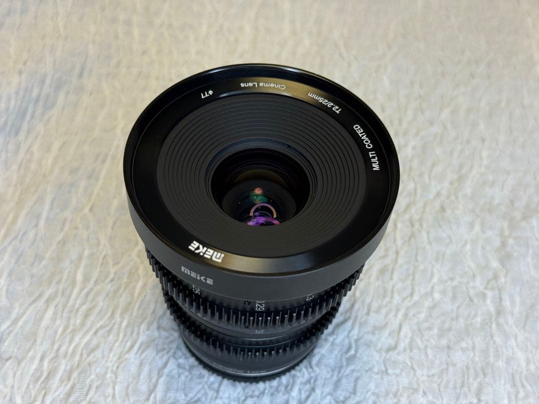 メル42402 　MEIKE シネレンズ12mm 25mm T/2.2