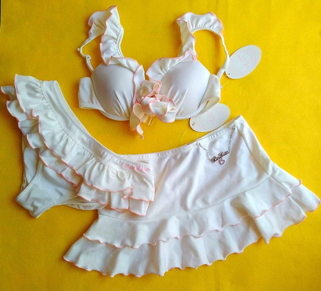 【新品タグ】リズリサ「ビキニ3点セット」LIZ LISA