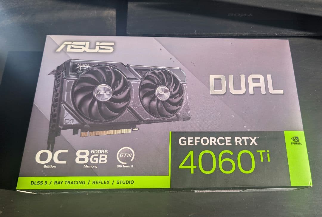 スマホ・タブレット・パソコン ASUSDualGeForceRTX4060TiOCEdition8GB