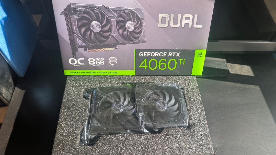 スマホ・タブレット・パソコン ASUSDualGeForceRTX4060TiOCEdition8GB