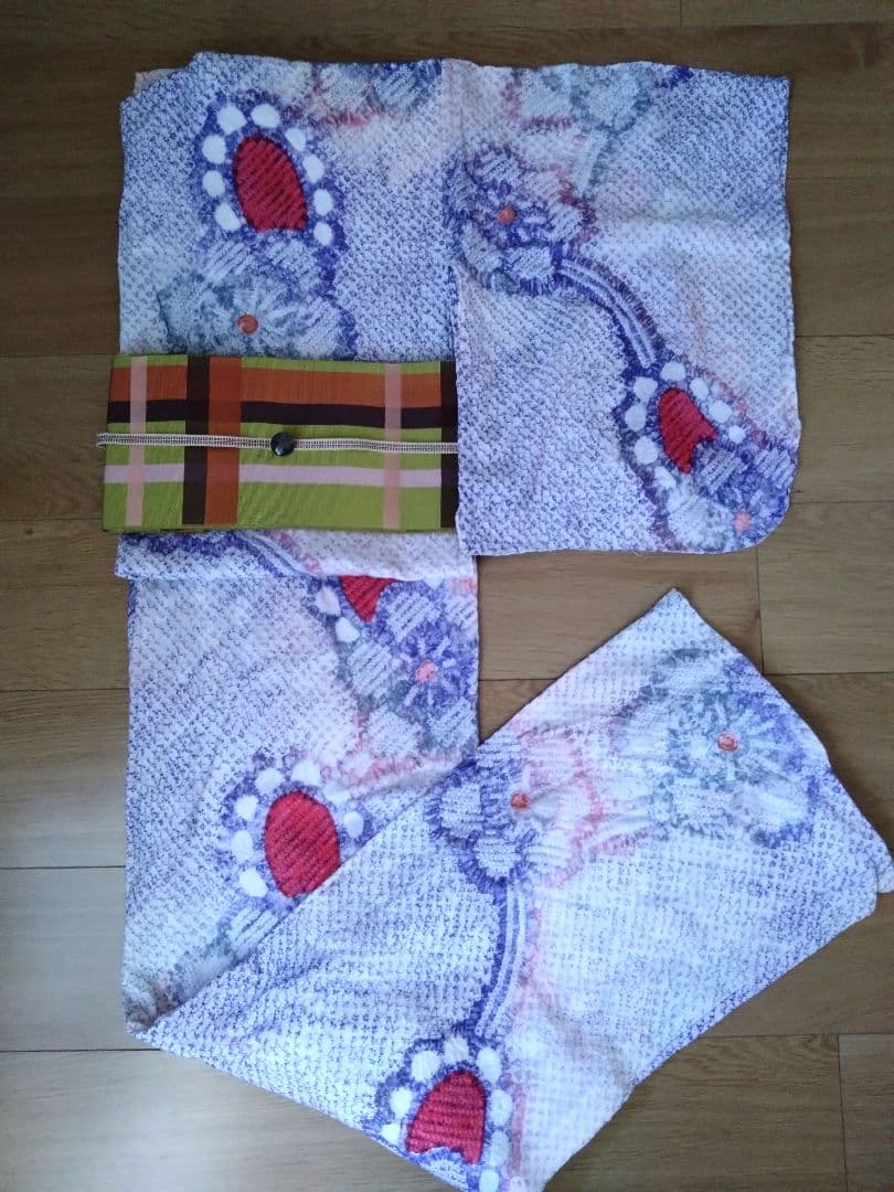 7/27まで値下げします！【有松絞り浴衣(浴衣のみ)】淡色 紫 夏祭り 花火大会