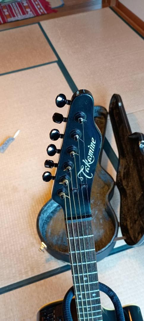 【メンテ済美品】Takamine PT-106-6 専用ハードケース付