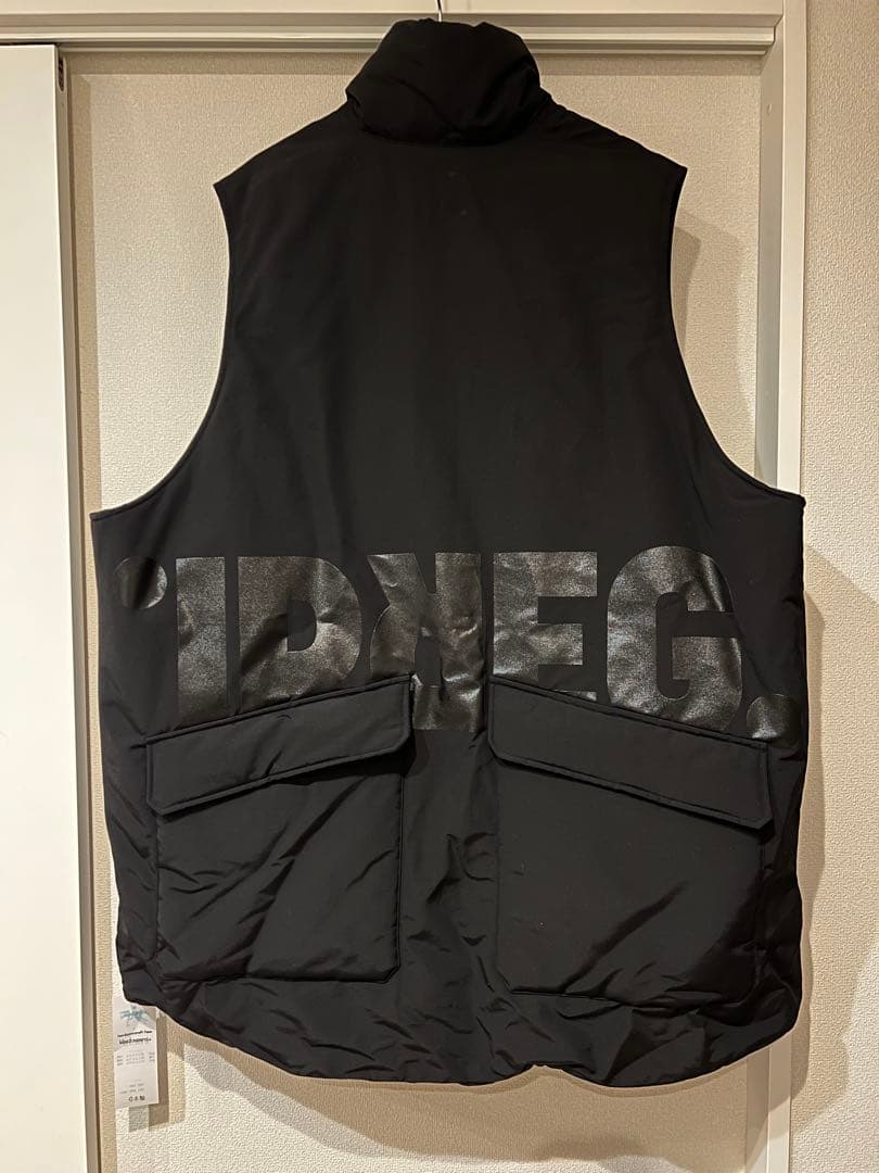 25aw blackmeans 中綿ベスト ブラックミーンズ オーバーサイズ