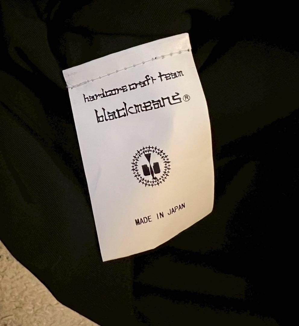 25aw blackmeans 中綿ベスト ブラックミーンズ オーバーサイズ