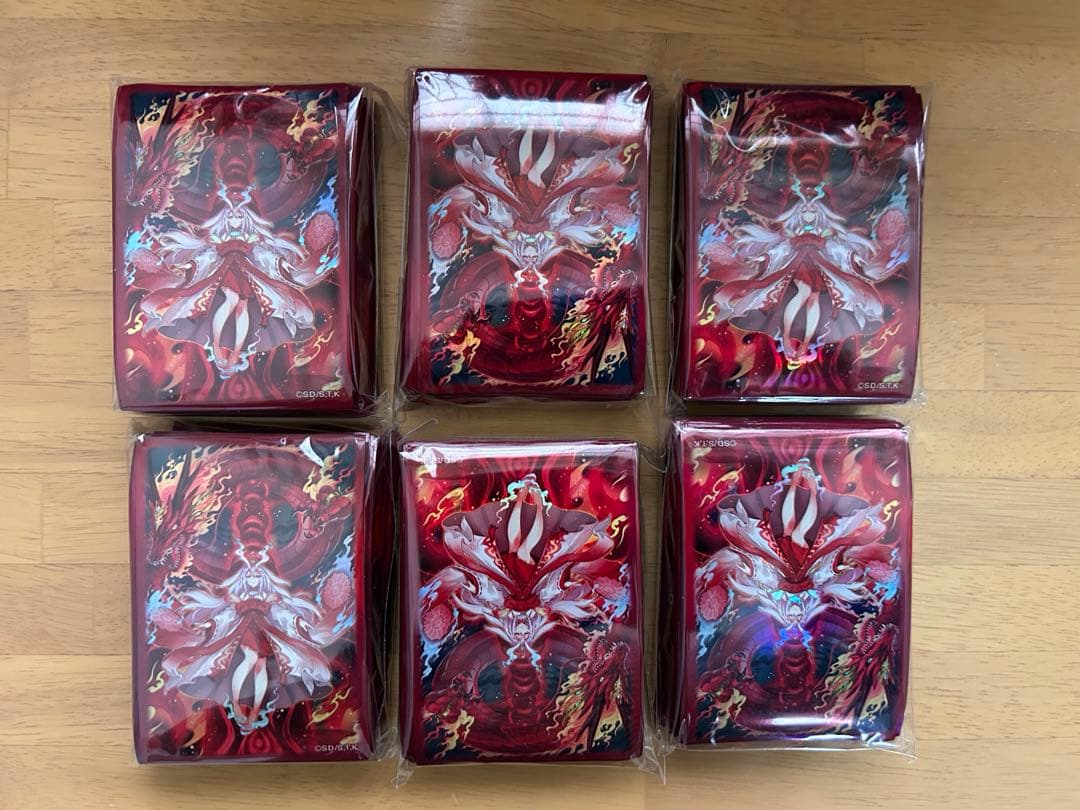 遊戯王　倶利伽羅天童　スリーブ　未開封6個