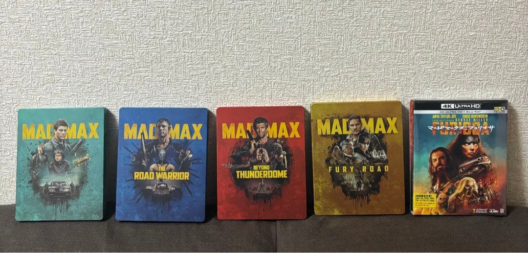 マッドマックス:フュリオサ 4K ULTRA HD&ブルーレイ　スチールブック