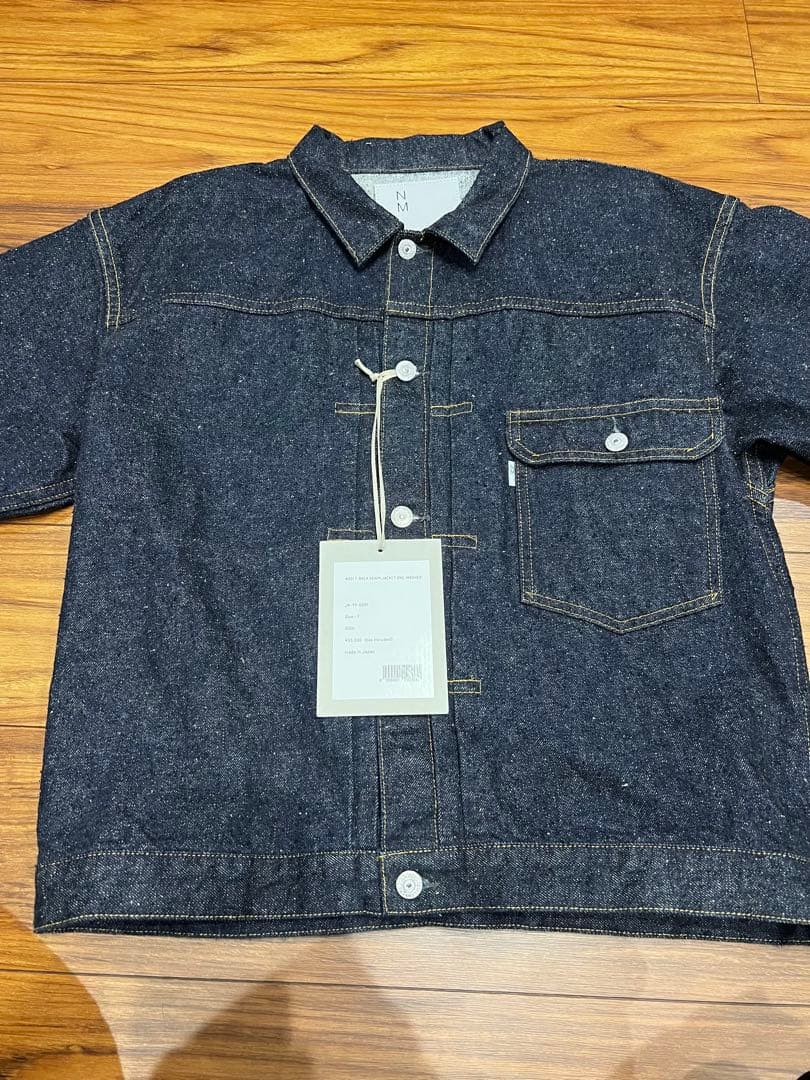 New Manual#001 T-BACK DENIM JACKET 新品未使用