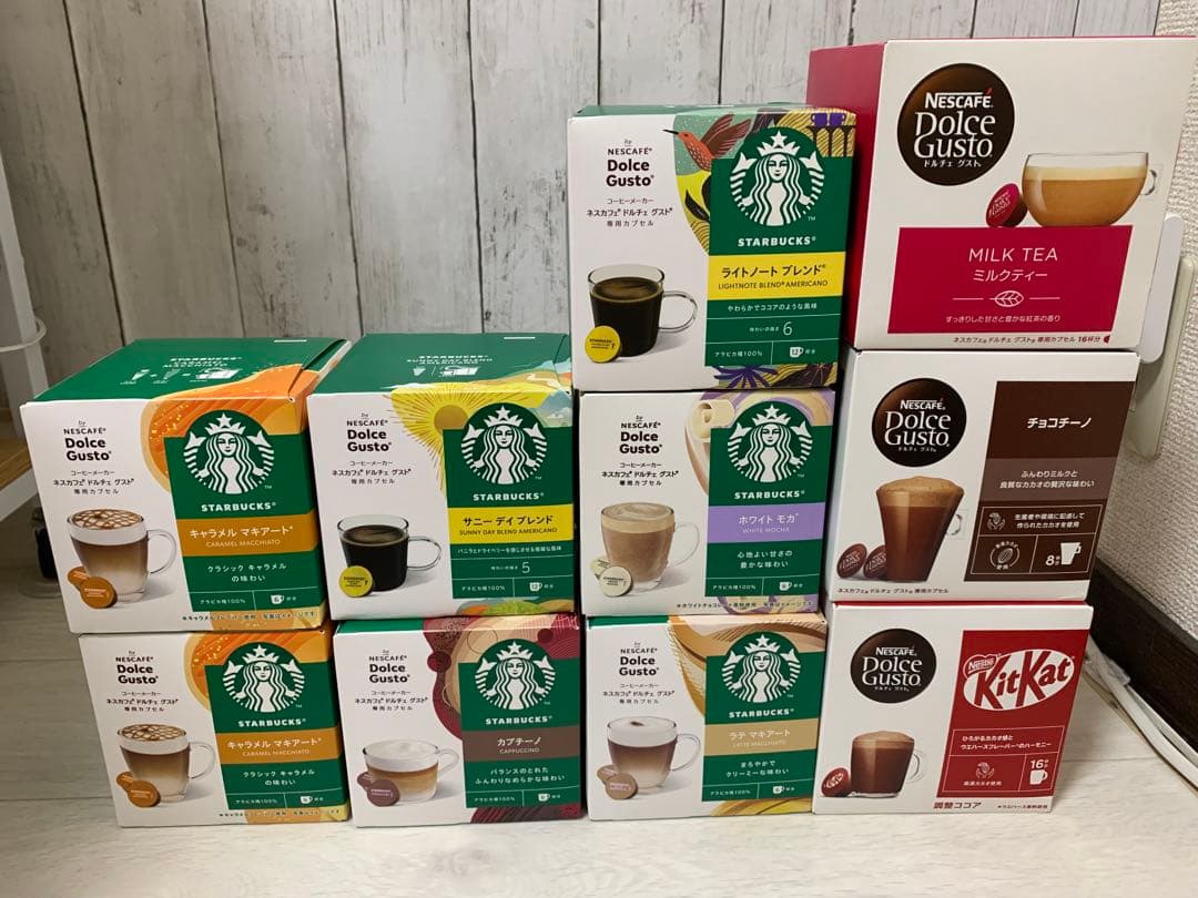 ドルチェグスト　カプセル　10箱