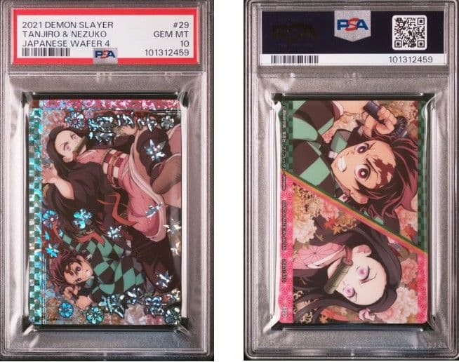 PSA１０ 鬼滅の刃　世界に2枚 タンジロウ＆ネズコ