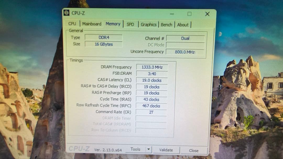 DDR4 8GBx2枚 16GB pc4-2666 動作確認済み ⑥