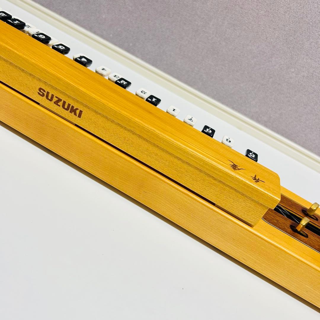 【極美品】SUZUKI 電気大正琴 弁慶 ピック 説明書付き