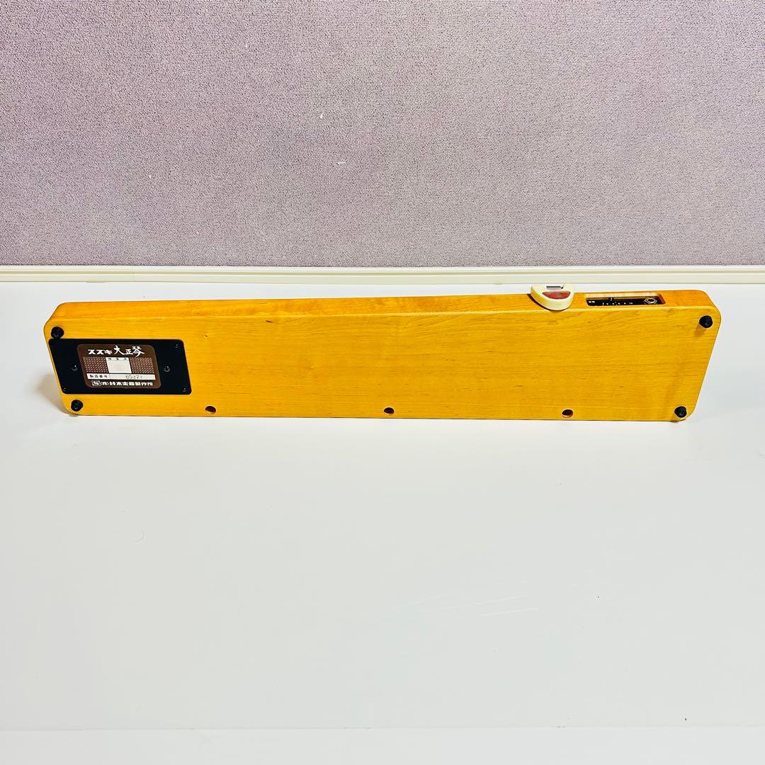 【極美品】SUZUKI 電気大正琴 弁慶 ピック 説明書付き