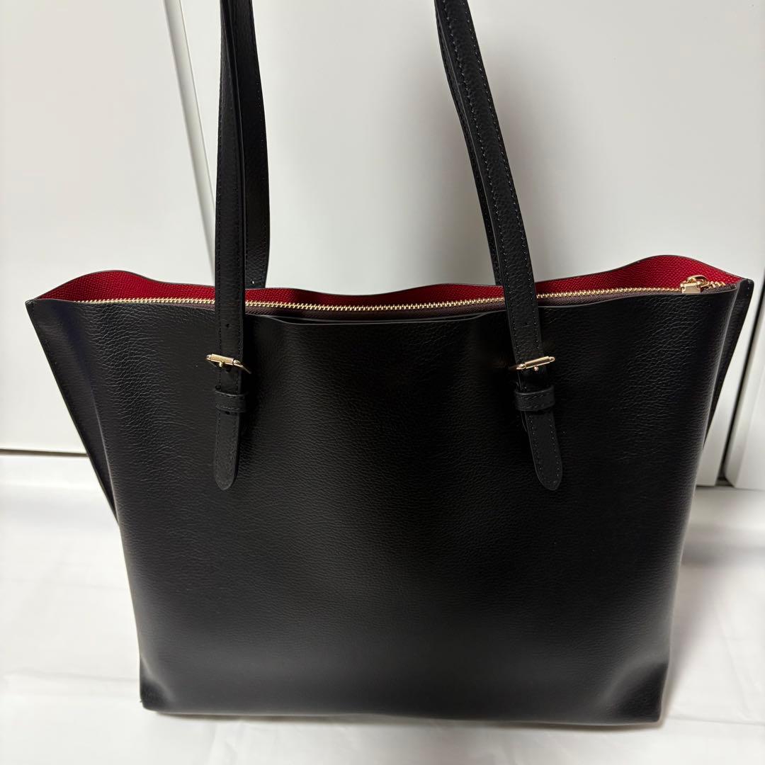 【新品】coach モリートート　ビジネスバッグ　黒