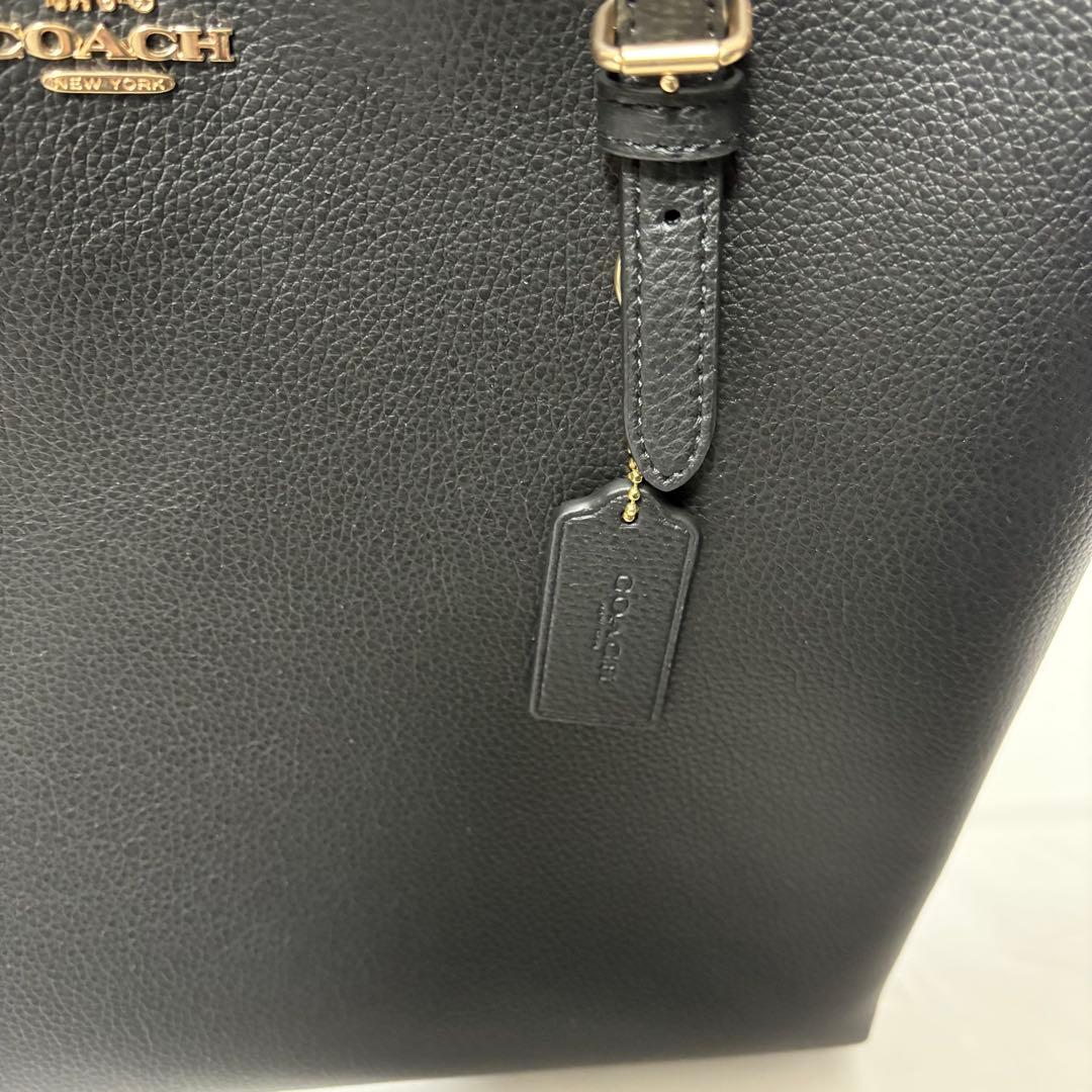 【新品】coach モリートート　ビジネスバッグ　黒