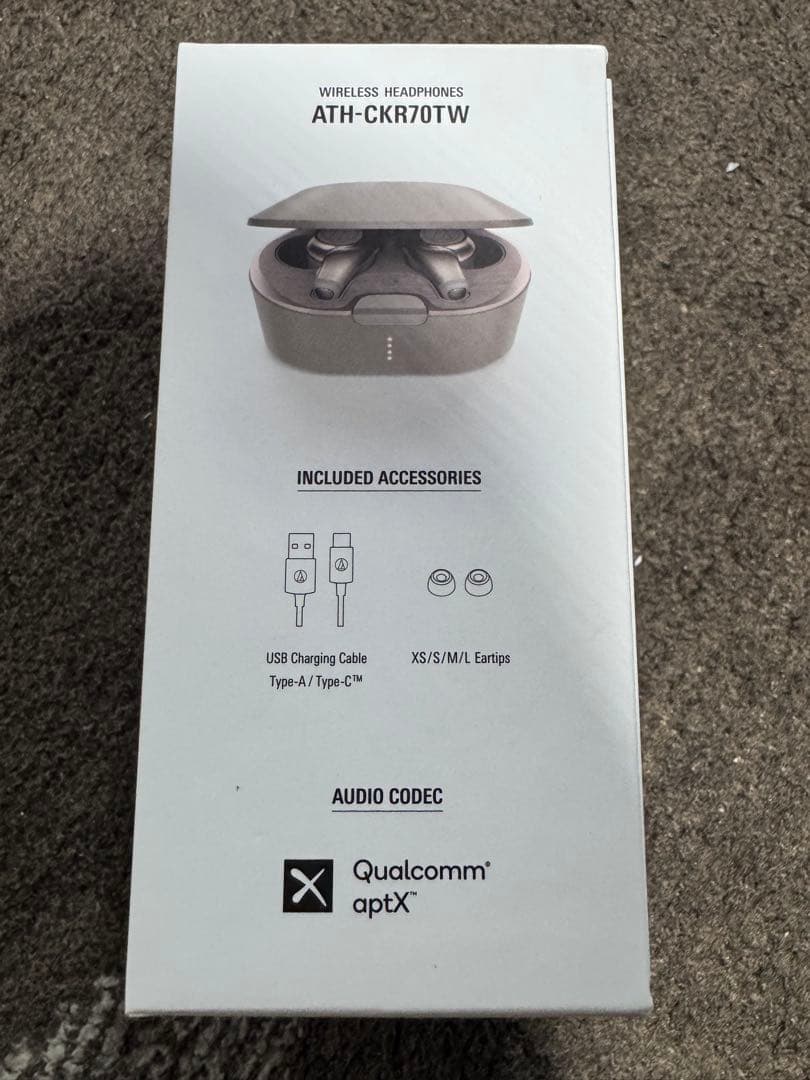 新品未使用audio-technica ATH-CKR70TW ワイヤレスヘッド