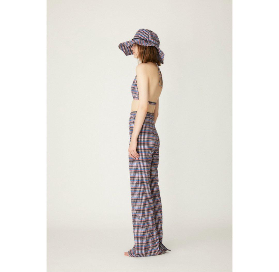 極美品✨nagonstans 水陸両用 TIANA チェックパンツ 38