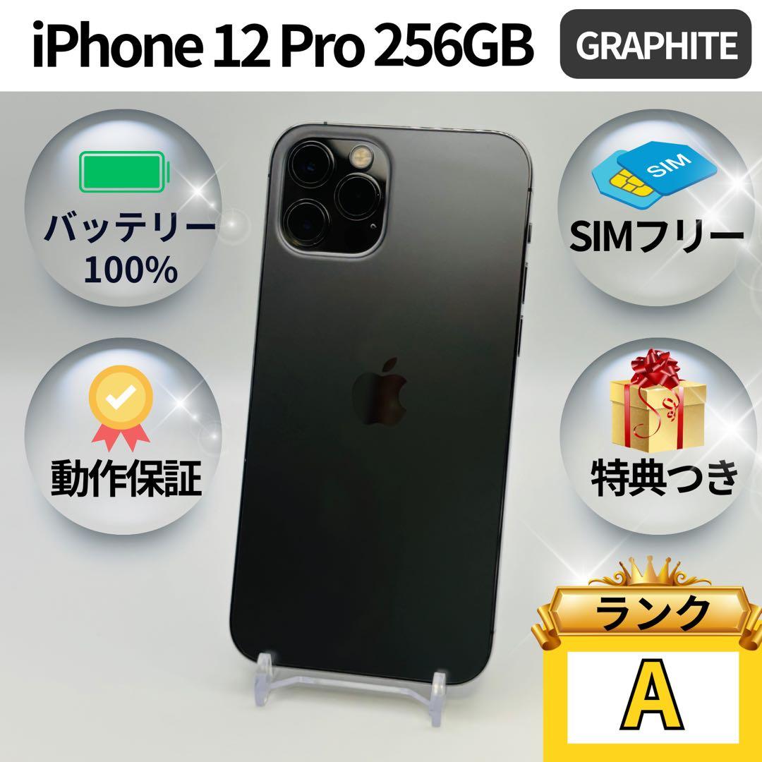 美品✨iPhone 12 Pro 256GB グラファイト SIMフリー