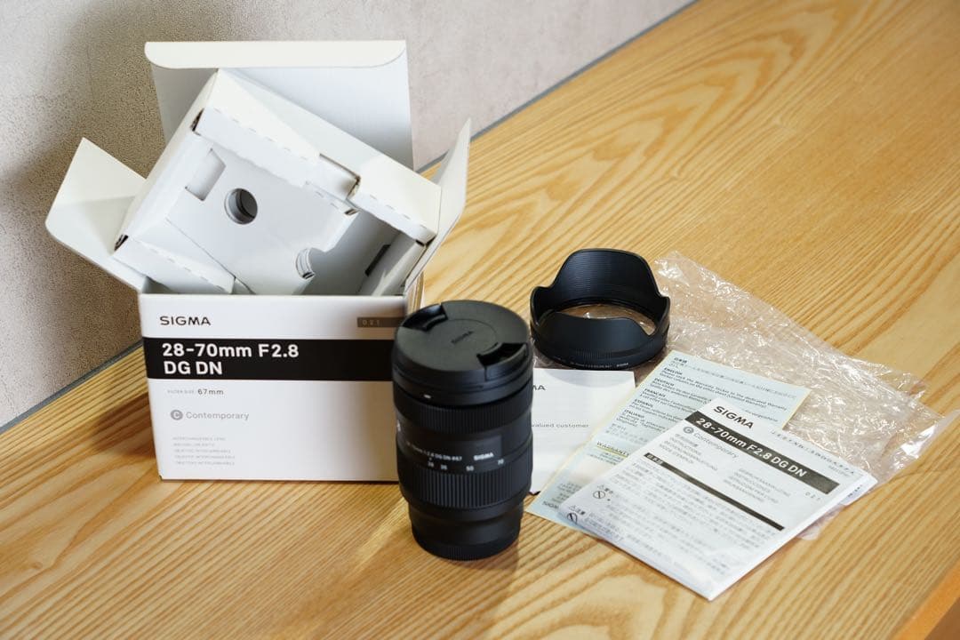 【極美品】SIGMA 28-70mm F2.8 DG DN | NDフィルター付