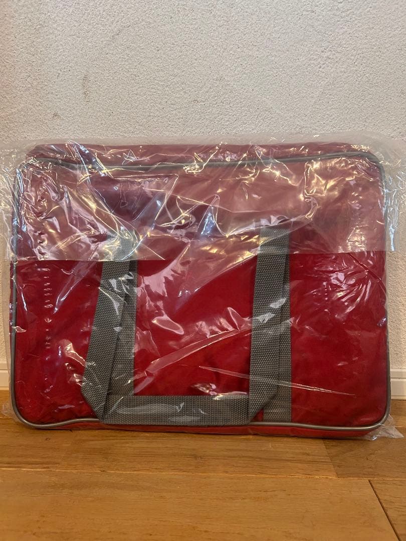 新品 旧ワッペ 赤 レッド ワールドペガサス スクールバッグ スクバ