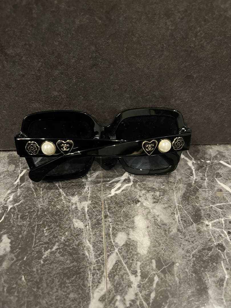 CHANEL シャネル アイウェア カメリア ハート サングラス