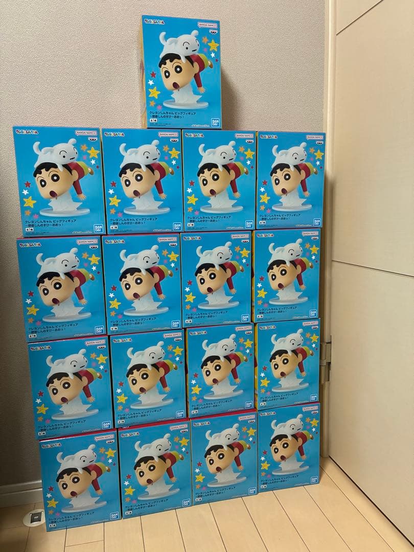 クレヨンしんちゃん　ビッグフィギュア　野原しんのすけ　おおっ！　17点セット