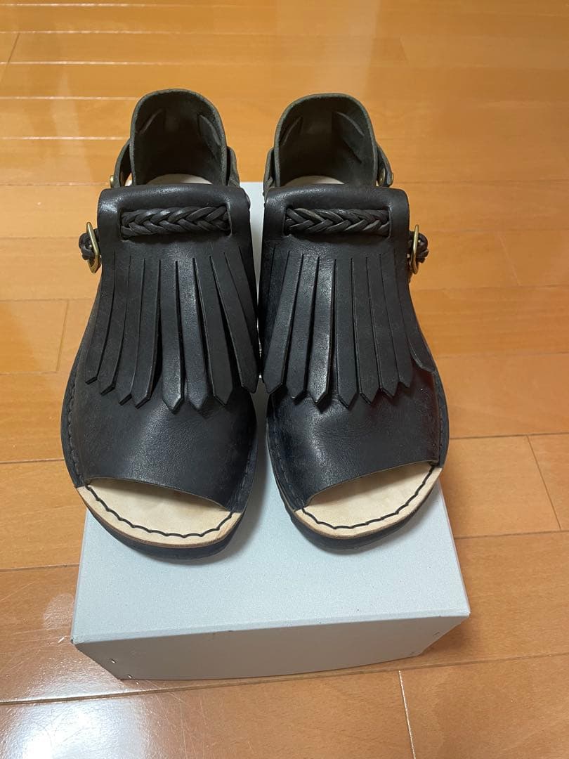 エントアン　entoan フランジサンダル　ほぼ日ストア