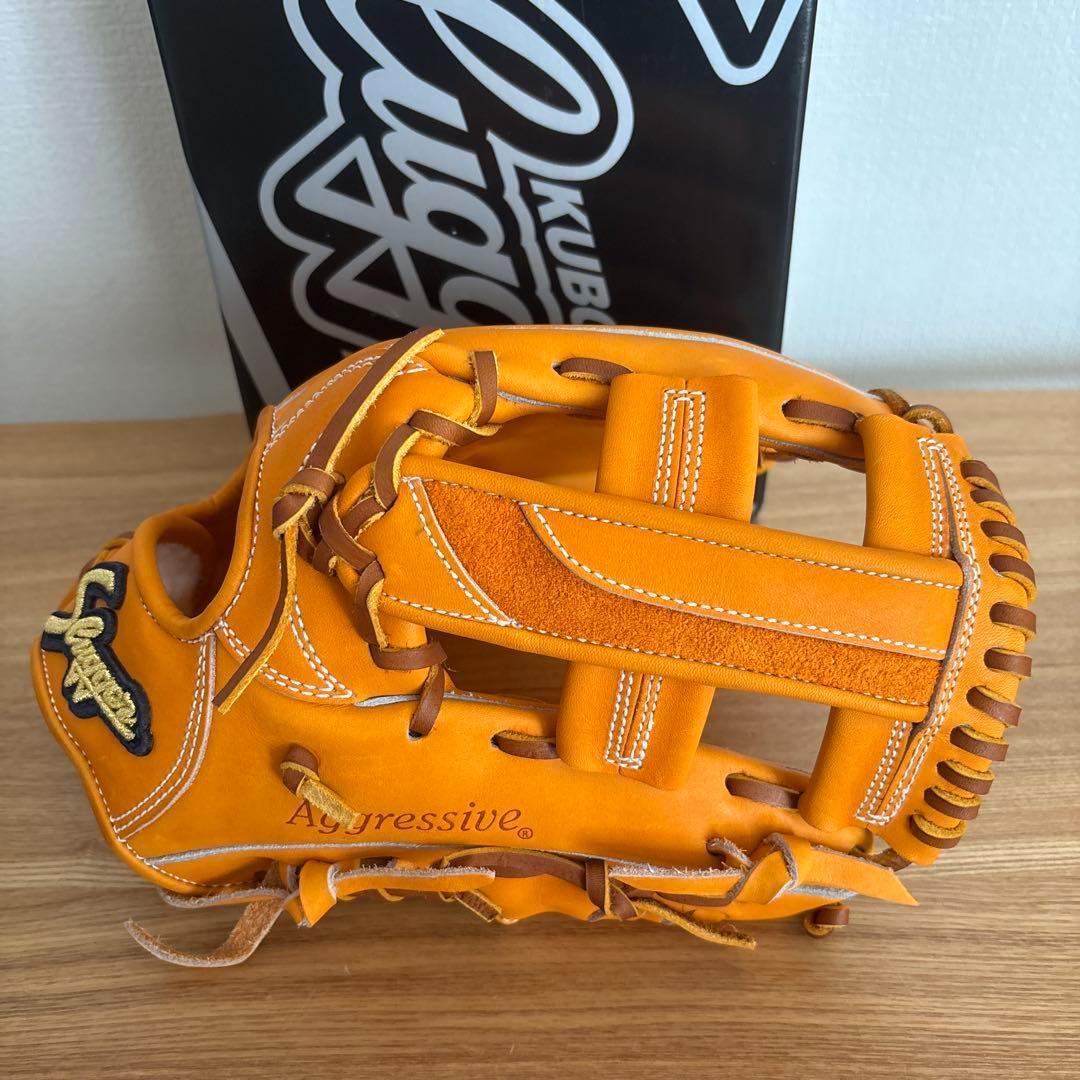 久保田スラッガー 硬式 内野用　グローブ　グラブ　定価56,100円　高校野球対