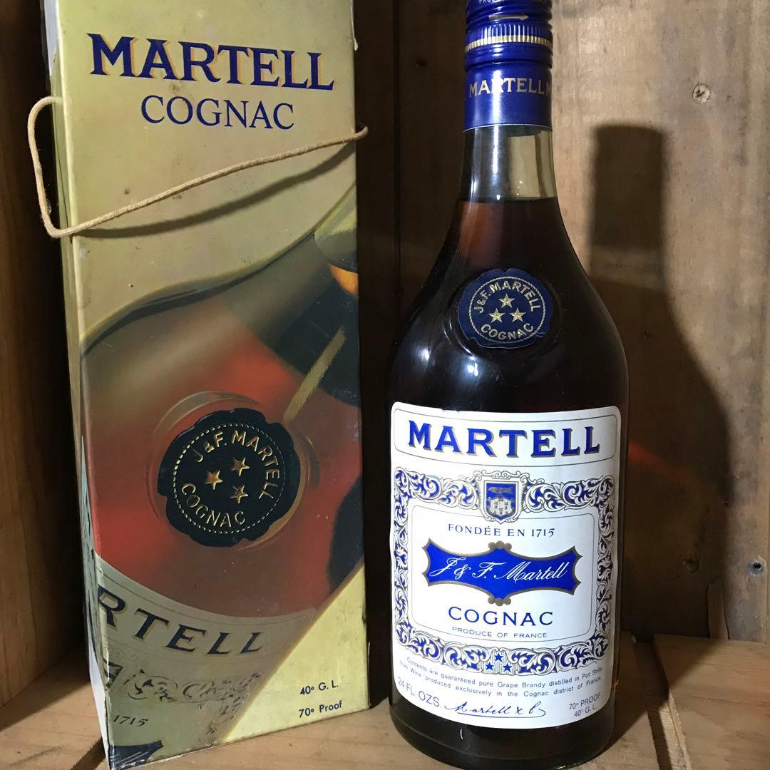 送料込み 未開栓 マーテル コニャック 箱付