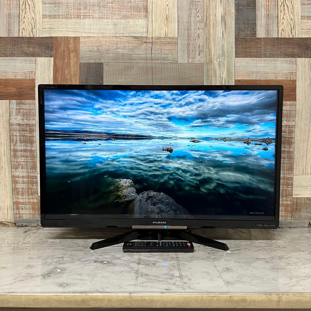 s719さん専用全国送料込フナイ32V型液晶テレビ録画機能付。見ながら録画も可能