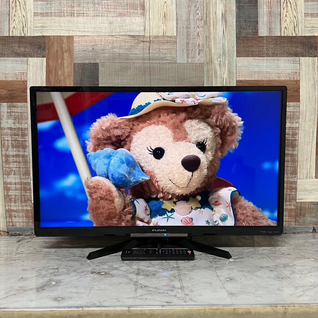 s719さん専用全国送料込フナイ32V型液晶テレビ録画機能付。見ながら録画も可能