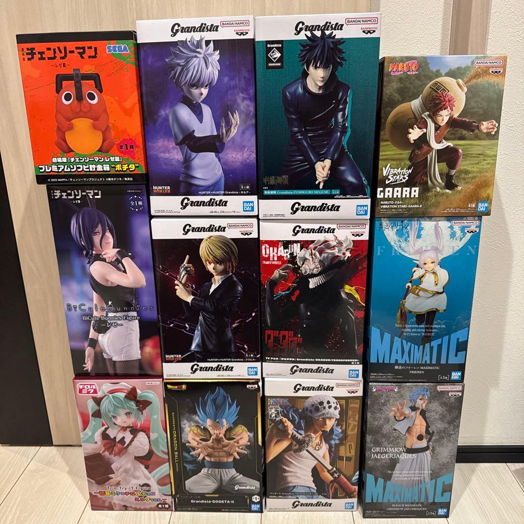 最新プライズフィギュア まとめ売り12点セット 初音ミク　チェーンソーマン　レゼ