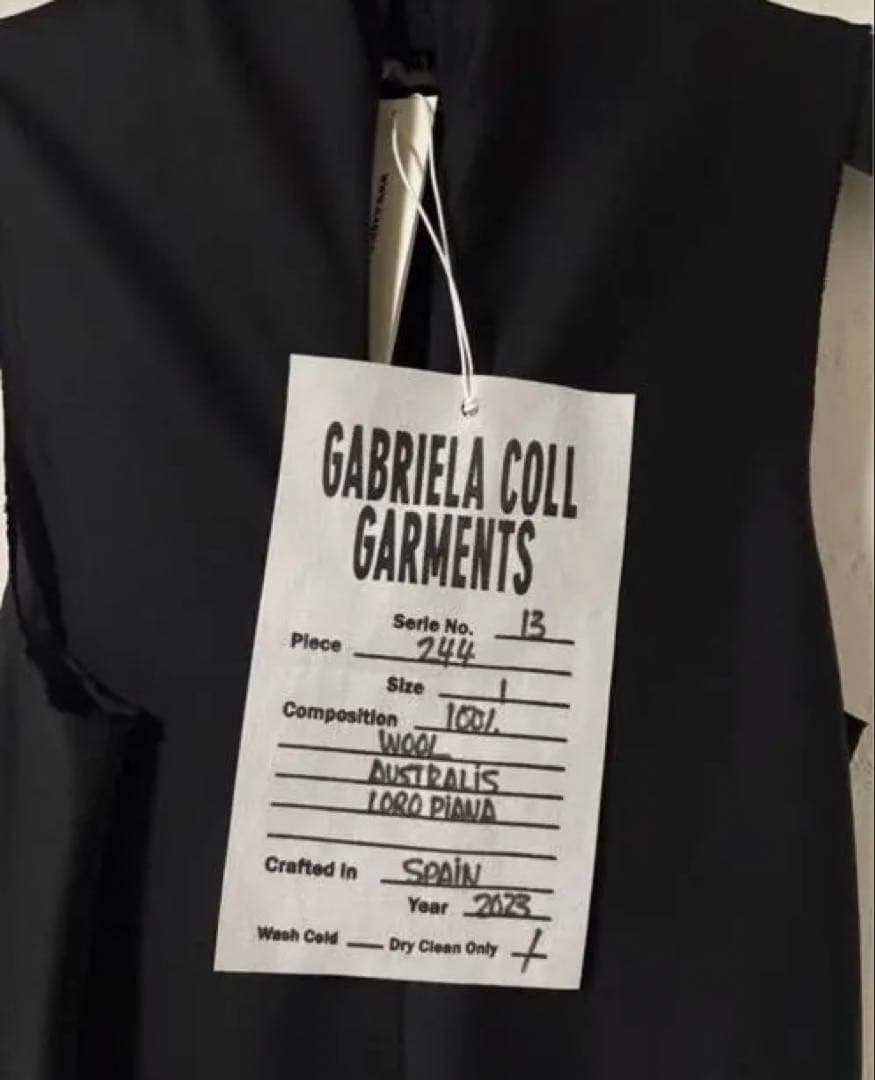 新品✳︎GABRIELA COLL GARMENTS ドレス ブラック　サイズ1