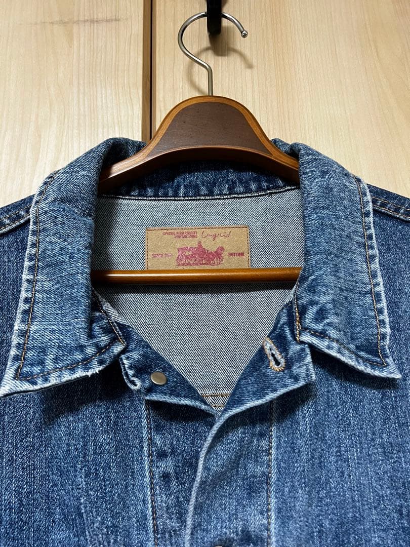 Ungrid ビッグシルエットデニムジャケット ビッグシルエット オーバーサイズ