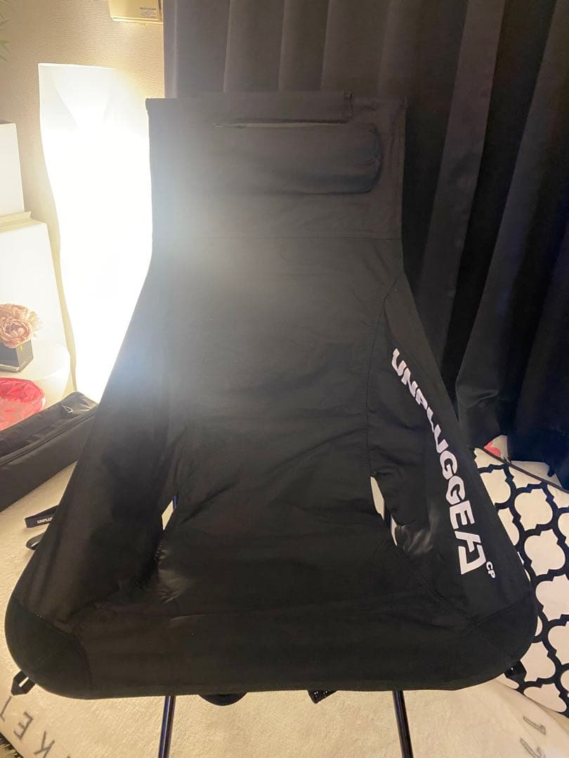 アンプラグドキャンプ　SIT ハイバックチェア　ブラック