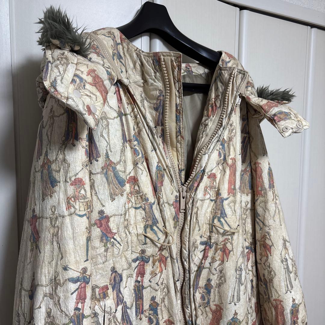 貴重 アンダーカバー 17aw 死の舞踏 モッズコート サイズ2