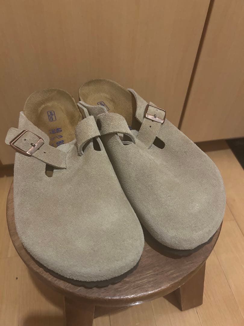 美品　ビルケンシュトック　ボストン　トープ40 26センチ
