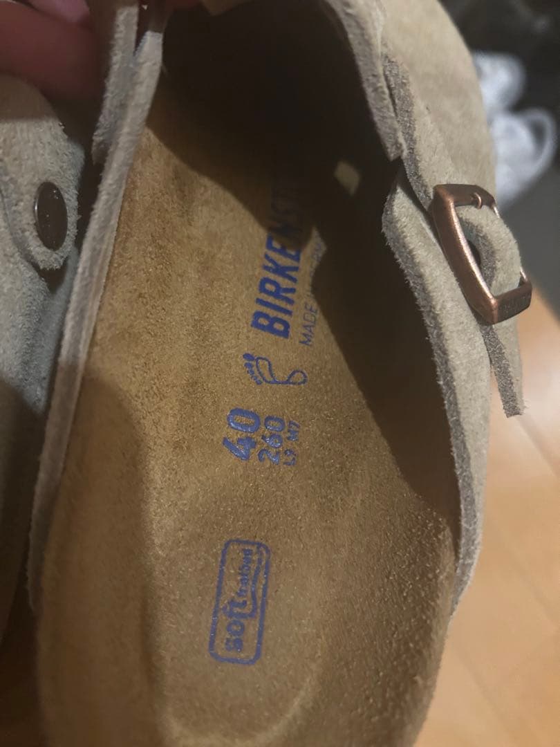 美品　ビルケンシュトック　ボストン　トープ40 26センチ