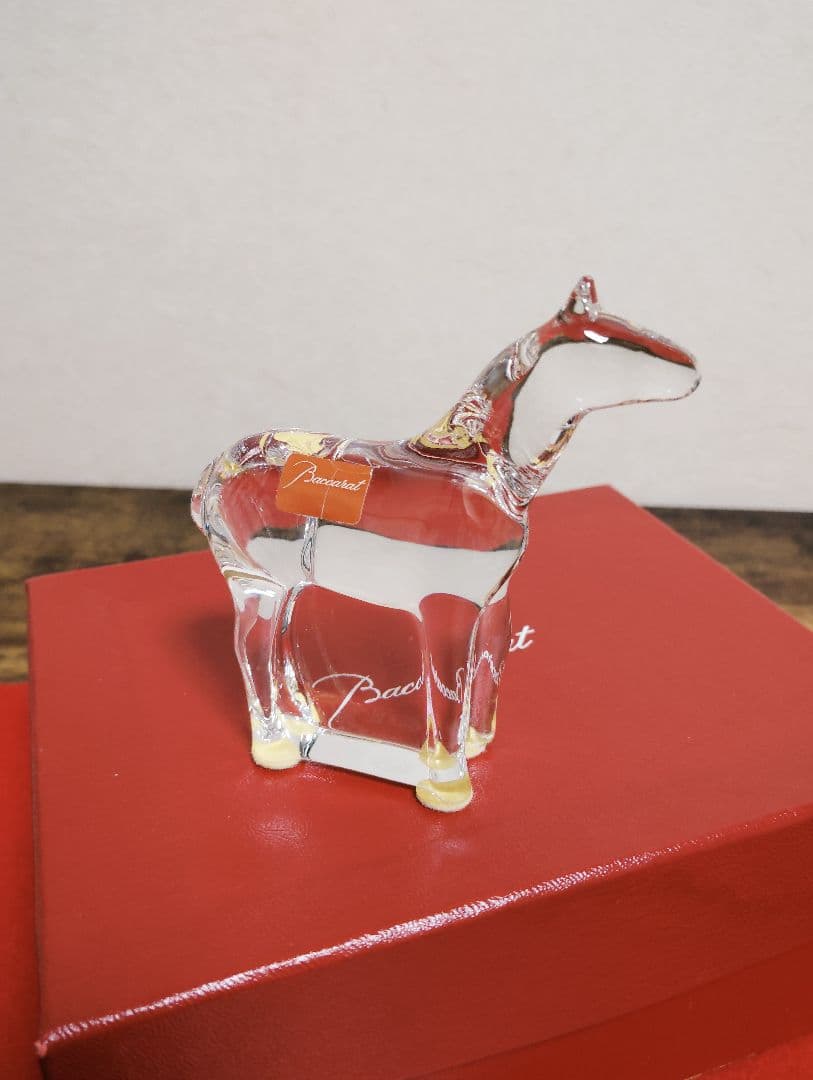 バカラ ノアの方舟 クリスタル バッファロー 牛 希少