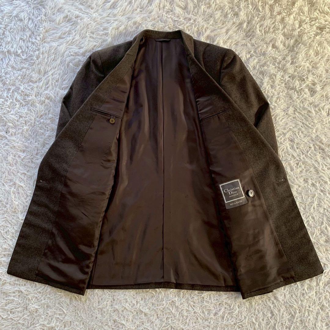 ハンガー付き✨　クリスチャンディオール　スーツ　セットアップ　ダブルブレスト